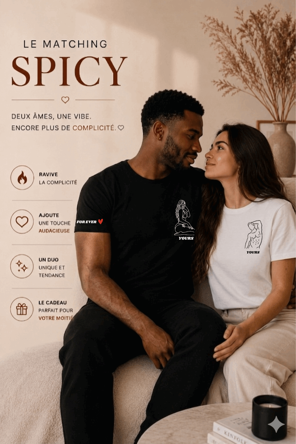 T-shirt personnalisé - Illustration Fait Main