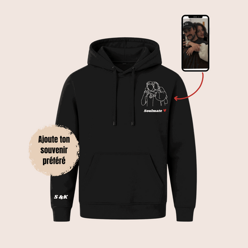 Hoodie personnalisé - Illustration Fait Main